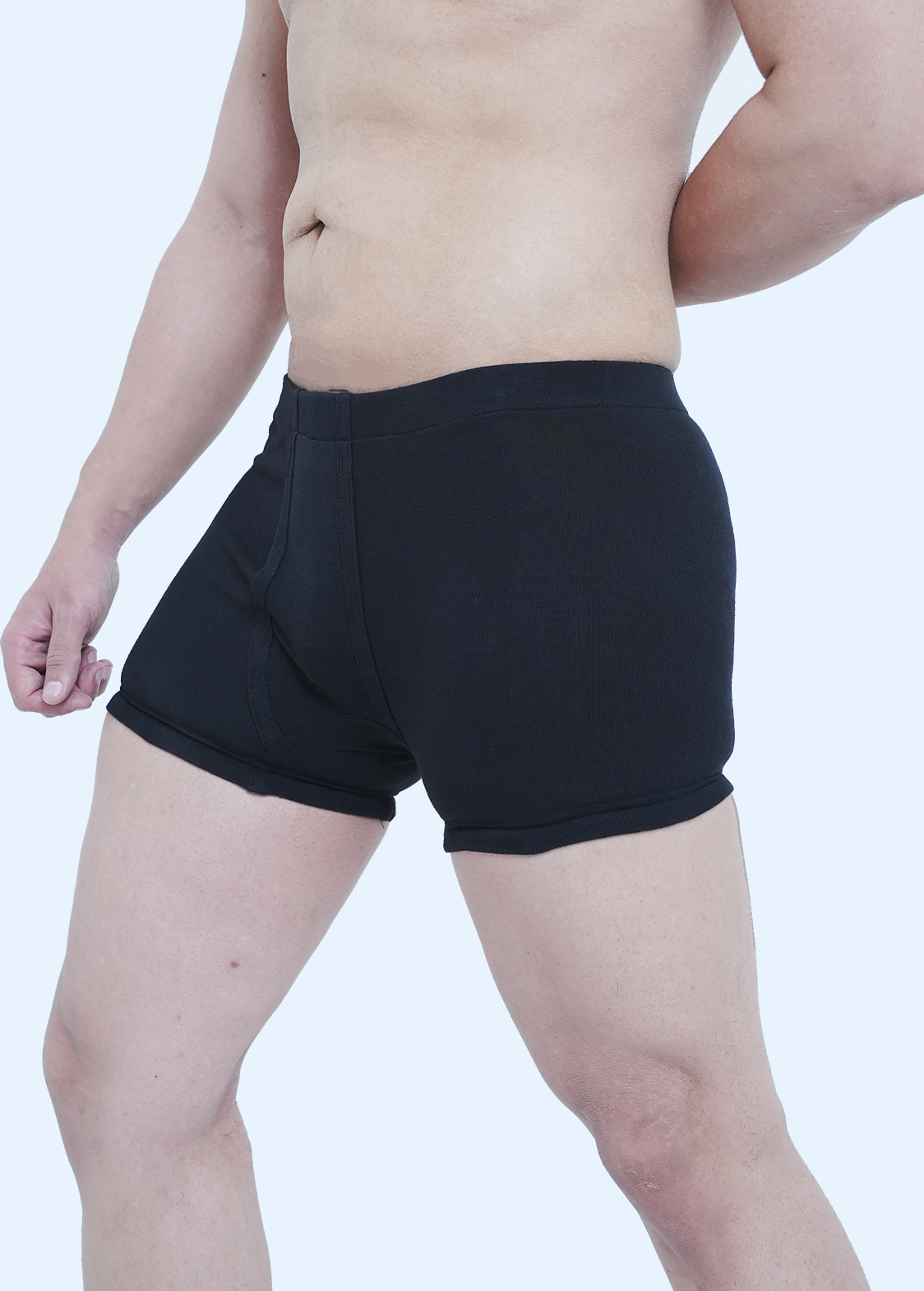 Tehzeeb essentials men’s soft ribbed boxer shorts