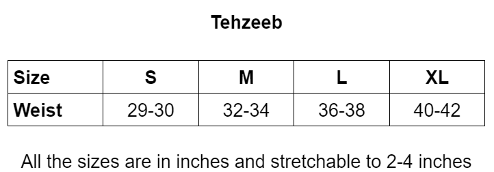 Tehzeeb Essential Men's Soft Ribbed Underwear V-Shape